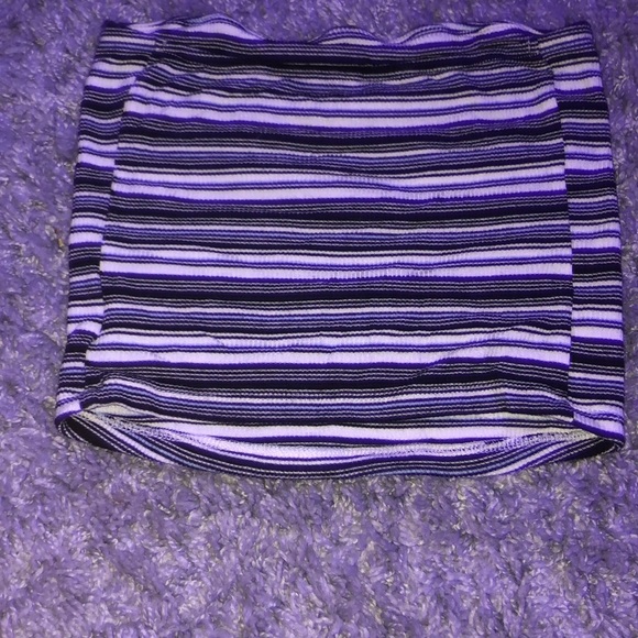 •Striped tube top• - Picture 2 of 2
